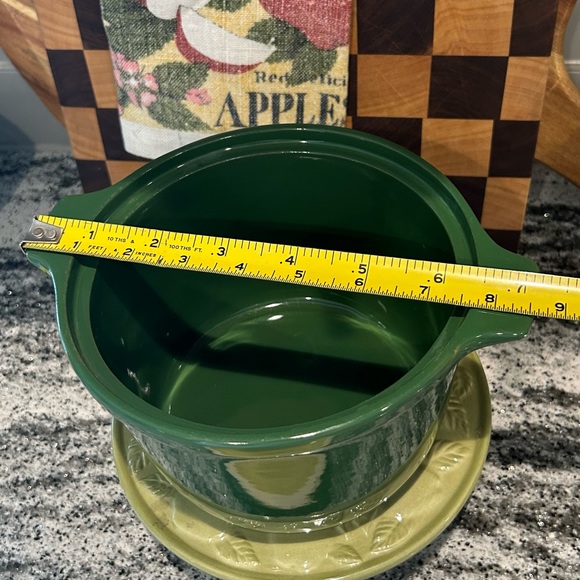 Vintage bean pot with lid - Picture 5 of 9